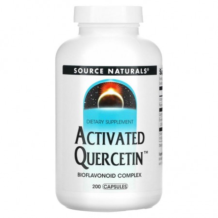 Source Naturals, 활성화 퀘르세틴, 캡슐 200정