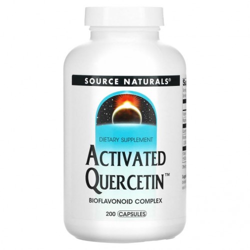 Source Naturals, 활성화 퀘르세틴, 캡슐 200정