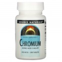 Source Naturals, 크로뮴, 200mcg, 250정
