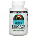 Source Naturals, 알파리포산, 200mg, 120정