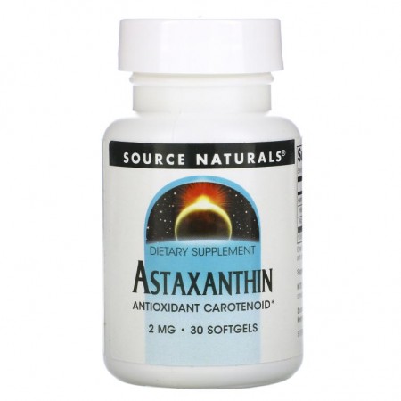 Source Naturals, 아스타잔틴, 2 mg, 30 소프트 젤
