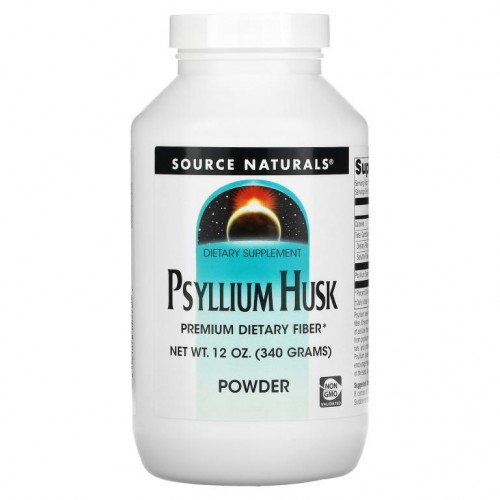 Source Naturals, 차전자피 분말, 340g(12oz)