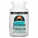 Source Naturals, 식물성 판크레아틴, 475mg, 베지 캡슐 120정