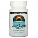 Source Naturals, 그린 커피 추출물, 500 mg, 30 정