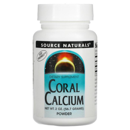 Source Naturals, 산호 칼슘 분말, 56.7g(2oz)