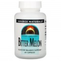 Source Naturals, 비터 멜론, 60 캡슐