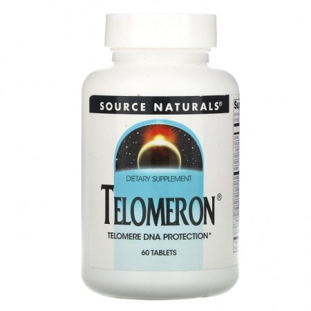 Source Naturals, 텔로메론, 60 정
