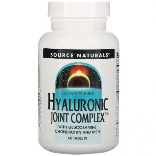 Source Naturals, 히알루론 조인트 컴플랙스, 60 정