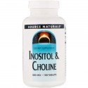 Source Naturals, 이노시톨 & 콜린, 800 mg, 100 정