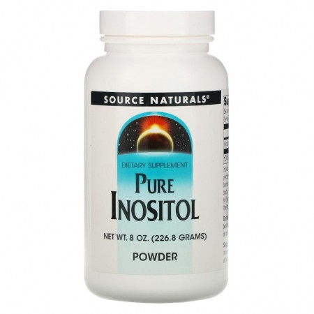 Source Naturals, 퓨어 이노시톨 파우더, 8 온스 (226.8 그램)