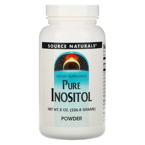 Source Naturals, 퓨어 이노시톨 파우더, 8 온스 (226.8 그램)