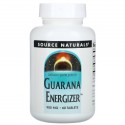 Source Naturals, 과라나 에너자이저, 900mg, 60정