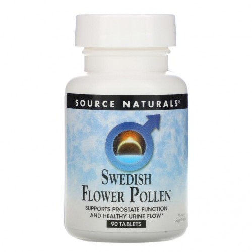 Source Naturals, 스웨덴 꽃 폴렌, 90 정