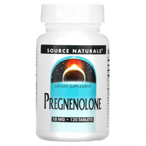 Source Naturals, 프레그네놀론 10 ㎎, 120 정