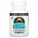 Source Naturals, B-12 패스트 멜트, 5 mg, 60 정