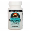 Source Naturals, 코엔자임화 B 복합체, 페퍼민트 맛, 사탕 정제 60정