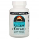 Source Naturals, 칼슘 D-글루카레이트, 500mg, 120정