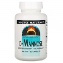 Source Naturals, D-마노스, 500mg, 캡슐 60정