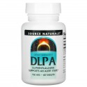 Source Naturals, DLPA, 750 ㎎, 60 정