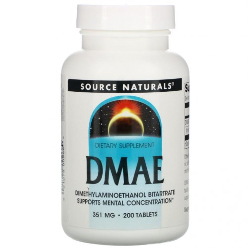 Source Naturals, DMAE, 351 mg, 200 정