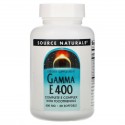 Source Naturals, 감마 E 400 복합체, 토코트리에놀 함유, 400mg, 소프트젤 60개