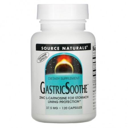 Source Naturals, GastricSoothe, 37.5mg, 캡슐 120정