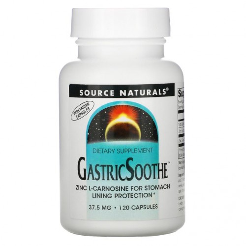 Source Naturals, GastricSoothe, 37.5mg, 캡슐 120정