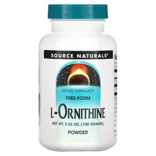 Source Naturals, L-오르니틴 파우더, 3.53 온스 (100 g)