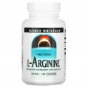 Source Naturals, L-아르기닌, 프리 폼, 500 mg, 100 정
