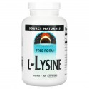 Source Naturals, L-라이신, 500 mg, 200 캡슐