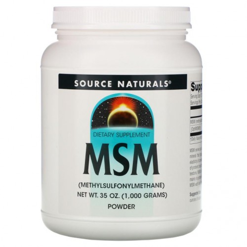 Source Naturals, MSM 분말, 1,000g(35oz)