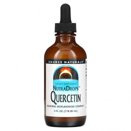 Source Naturals, NutraDrops 퀘르세틴, 118.28ml(4fl oz)
