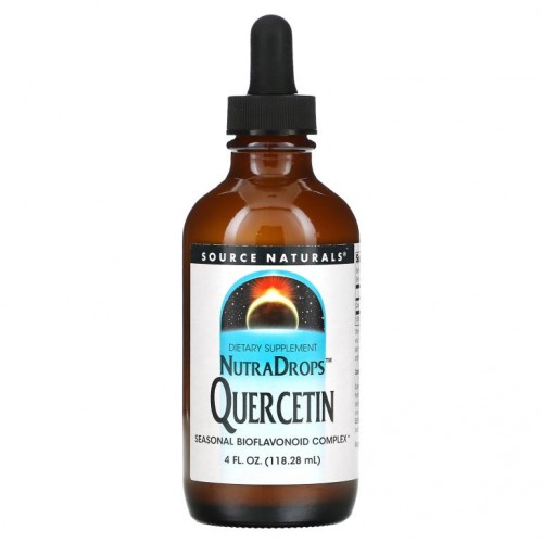 Source Naturals, NutraDrops 퀘르세틴, 118.28ml(4fl oz)