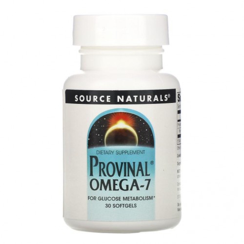 Source Naturals, Provinal 오메가7, 소프트젤 30정