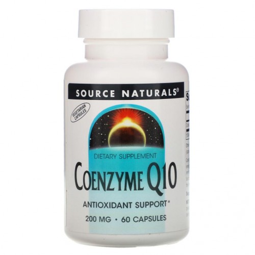 Source Naturals, 코엔자임 Q10, 200mg, 캡슐 60정
