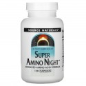 Source Naturals, Super Amino Night, 캡슐 120정