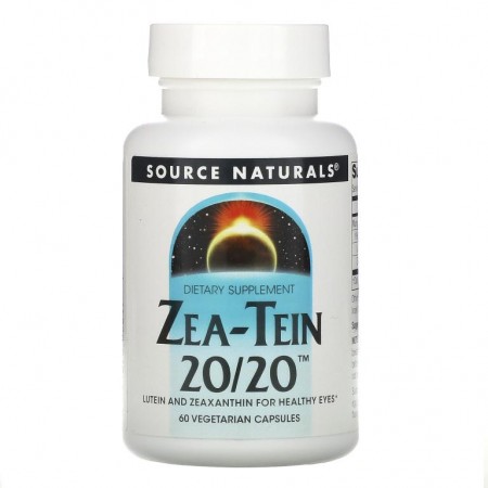 Source Naturals, Zea-Tein 20/20, 베지 캡슐 60정