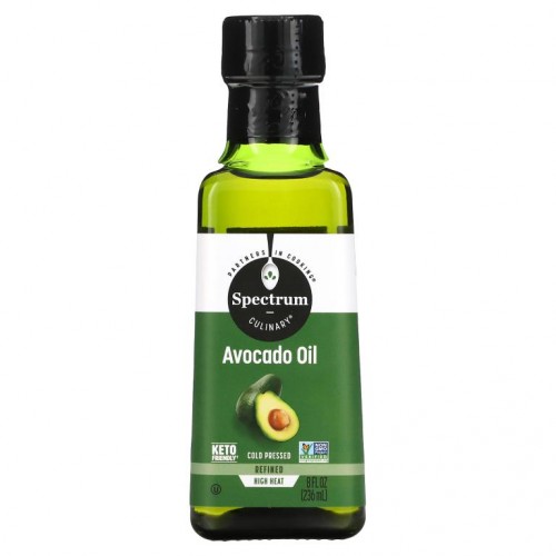 Spectrum Culinary, 아보카도 오일, 냉압착, 236ml(8fl oz)
