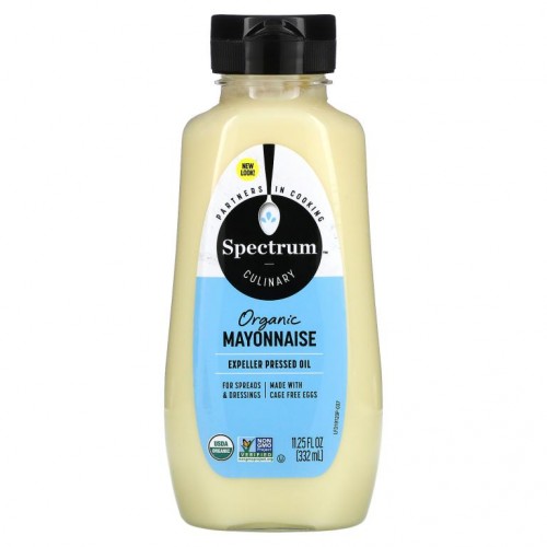 Spectrum Culinary, 유기농 마요네즈, 332ml(11.25fl oz)