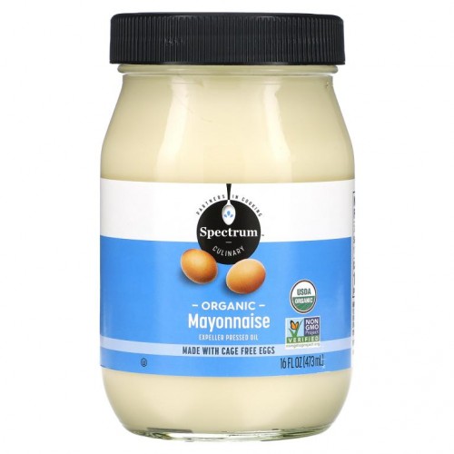 Spectrum Culinary, 유기농 마요네즈, 473ml(16fl oz)