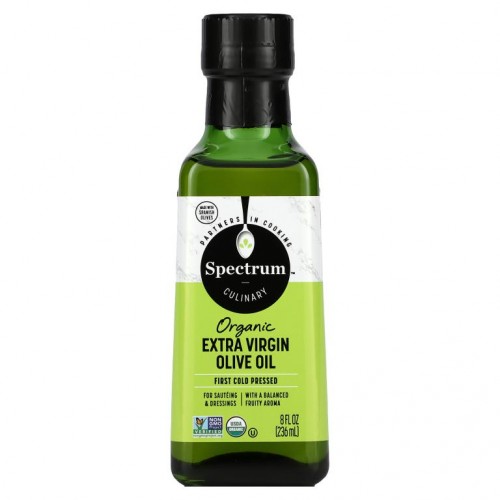 Spectrum Culinary, 유기농 엑스트라 버진 올리브오일, 8 fl oz (236 ml)