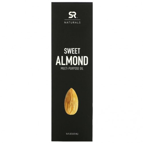 Sports Research, 스위트 아몬드 다목적 오일, 16 fl oz (473 ml)