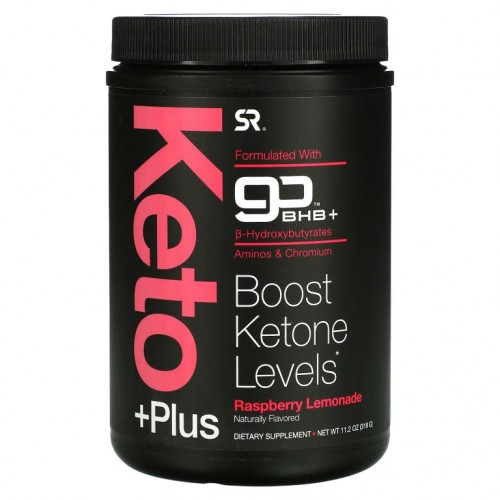 Sports Research, 케토 플러스, GO BHB +, 라즈베리 레모네이드, 11.2 oz (318 g)