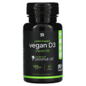 Sports Research, 비건 D3, 125mcg(5,000 IU), 베지 소프트젤 60정