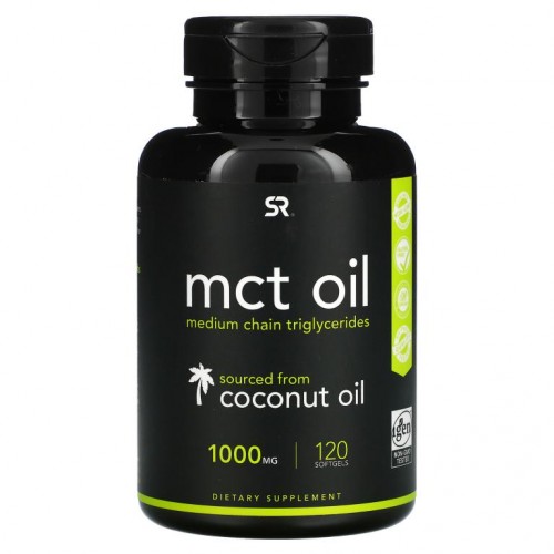 Sports Research, MCT 오일, 1,000mg, 소프트젤 120정
