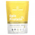Sprout Living, Epic Protein, 바닐라 루쿠마, 455g(16oz)