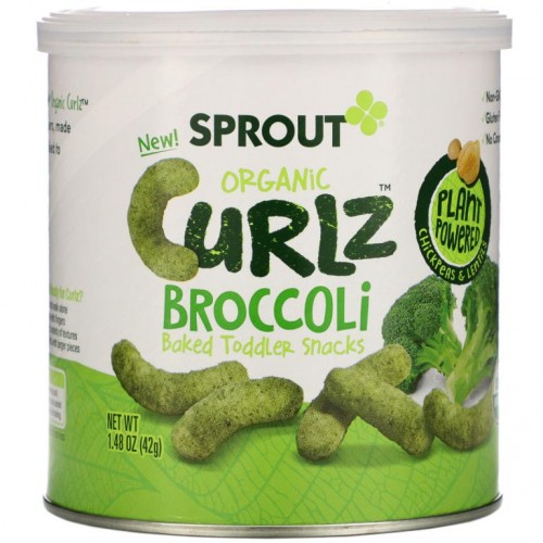 Sprout Organic, 컬즈, 브로콜리, 1.48 oz (42 g)