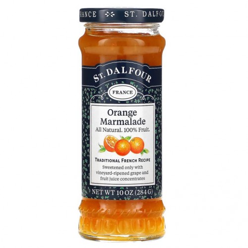 St. Dalfour, 오렌지 마멀레이드, 디럭스 오렌지 마멀레이드 스프레드, 284g(10oz)