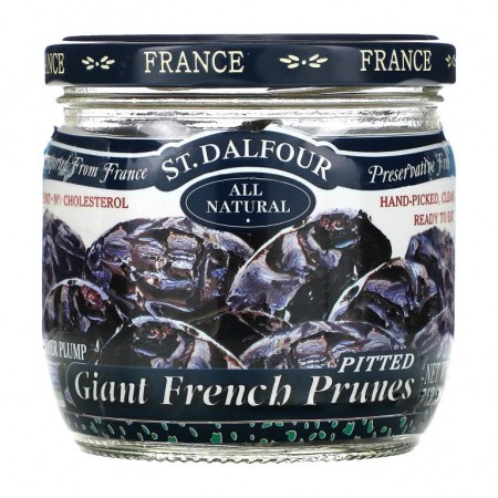 St. Dalfour, 커다란 프랑스산 말린 자두, 씨 제거, 7 oz (200 g)