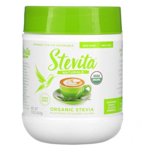 Stevita, Naturals, 유기농 스테비아, 454g(16oz)